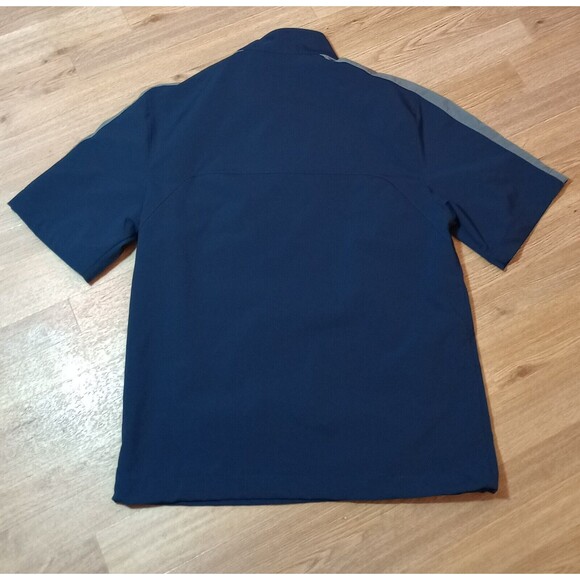 Nike Dri Fit Hot Jacket Mens Small 1/4 Zip Windbreaker Zipped Pocket Pullover - Picture 12 of 16